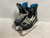 Used Bauer NEXUS 7000 Junior Hockey Skate Black And Royal Blue Junior 01.5 11855-S000205314 View 1