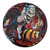 Used Discraft HALLOWEEN BUZZZ Disc Golf Mid Range Maroon 179g 11820-S000057543 View 1