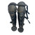 Used All Star ALL STAR LEG GUARDS Catchers Leg Guards Black Youth 11471-S000173883 View 1