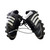 Used Adidas CLEATS Soccer Cleats Black Youth 12.0 11617-S000347159 View 2