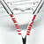 Used Wilson FEDERER Adult Tennis Racquet Red 4 1/4" 11805-S000082672 View 2