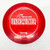 Used Discraft PAIGE PIERCE Z UNDERTAKER Disc Golf Driver Red 178g 11805-S000082699 View 1
