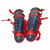 Used MLB LG55 PRO Catchers Leg Guards Navy Blue And Red Adult 11834-S000052599 View 1