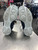 Used Asics SNAPDOWN Wrestling Shoes Navy Blue Senior 6 11945-S000254100 View 3