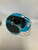 Used Rawlings Batting Helmet w/Mask Teal MD 11823-S000039917 View 4