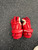 Used Nike VAPOR Lacrosse Gloves Mens Red 12" 11162-S000457106 View 1