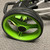 Used CADDYMATIC PUSH CART Golf Cart White And Green 3 Wheel 11855-S000205536 View 4