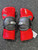 Used STX K18 Lacrosse Arm Pads/Guards Red MD 11849-S000040940 View 1