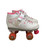 Used RollerDerby SZ 5 SPARKLES Junior Roller Quad Skates White Junior 05 11813-S000348672 View 1