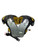 Used Riddell X FORCE 2 FB Shoulder Pads Grey MD 11347-S000270948 View 2