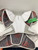 Used Warrior BURN Lacrosse Shoulder Pads White LG View 3