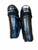 Used Bauer 1X Junior Shin Guards Black 12" 11706-S000379951 View 1