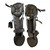 Used Rawlings SHINGUARDS Catchers Leg Guards Black Youth 11861-S000033778 View 2