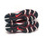 Used Nike ALPHA MENACE 4 SHARK Adult FB Cleats White/Black/Red Senior 10 11805-S000082902 View 5