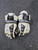 Used Under Armour PLAYER Lacrosse Gloves Mens White MD 11849-S000040996 View 1