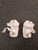 Used STX CELL V Lacrosse Arm Pads/Guards White SM 11162-S000457391 View 2