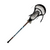Used Warrior COBRA Jr Atk/Mid Complete Lacrosse Stick Black View 1
