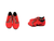 Used Nike PHANTOM VNM Soccer Cleats Red Junior 01 11917-S000018519 View 1