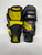 Used Bauer ULTRA SONIC Youth Shin Guards Black 9" 11769-S000032003 View 1