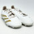 Used Adidas PREDATOR Soccer Cleats White And Gold Junior 02 11805-S000083019 View 3