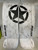 Used Bauer M5 PRO LARGE 35+1 Goalie Leg Pads Senior White 35" 11823-S000040109 View 1