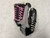 Used Easton RIVAL RH Throw Fastpitch Gloves Black And Pink 11" 11855-S000205735 View 1