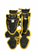 Used Mizuno SAMURAI Catchers Leg Guards Yellow Adult 11834-S000052814 View 2