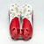 Used Nike VAPOR Adult FB Cleats White/Black/Red Senior 7.5 11805-S000083070 View 5