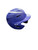 Used Easton ELITE X Batting Helmet No Mask Royal Blue One Size 11443-S000206352 View 2