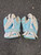 Used Maverik MAX GOALIE GLOVES LAX Goalie Gloves M Carolina Blue 12" 11849-S000041106 View 1