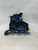 Used GRONEX ADJ 5-8 Senior Rec Fitness Skates Black Adjustable 11836-S000040067 View 1