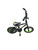 Used Huffy ROCK IT Training Wheel Bike Boys Green 12" 11768-S000237551 View 3