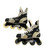 Used Bauer VAPOR Senior Rec Fitness Skates Black Senior 10 11484-S000306517 View 2