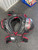 Used Riddell Z MATTE FB Shoulder Pads Red LG 11337-S000489868 View 1