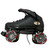 Used Riedell R3 Senior Roller Quad Skates Black Senior 7 11484-S000306539 View 2