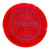 Used Discraft PAUL MCBETH ZONE Disc Golf Putter Red 173g 11820-S000058049 View 1