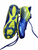 Used ATHLETEC BASEBALL CLEATS BB/SB Cleats Royal Blue And Lime Green Junior 02 11613-S000184601 View 2