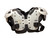Used Schutt JR BLOCKER FB Shoulder Pads White SM 11812-S000171148 View 2