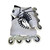 Used Alkali CELE ADJ ROLLER HOCKEY SKATES JR 2-5 Junior Rec Fitness Skates White Adjustable 11708-S000196085 View 3