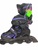 Used ZPM SPORTS Junior Adjustable Inline Skates Size 1-4 11731-S000167587 View 2