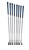 Used Ping PING ZING RED DOT Mens Iron Set RH 3I-GW/AW 11471-S000174230 View 4