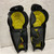 Used CCM TACKS 9550 Junior Shin Guards Black And Yellow 12" 11855-S000205970 View 2