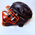 Used Louisville Slugger PG SERIES 5 Catchers Helmet w/Mask Black And Orange One Size 11879-S000022094 View 1