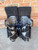 Used Warrior RITUAL G3 PRO FAUST 32 Goalie Leg Pads Senior Black And Royal Blue 34" 11891-S000319846 View 2