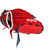 Used Rawlings PLAYER SERIES PL90SN BB/SB Glove RH Throw Red 9" 11484-S000306666 View 2