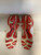 Used Nike TROUT BB/SB Cleats White And Red Senior 5 11823-S000040262 View 4