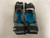 Used Nike VAPOR LT Lacrosse Arm Pads/Guards Black And Carolina Blue SM 11855-S000205989 View 2