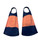 Used Hydro Underwater Fins Navy Blue And Orange SM 11835-S000209621 View 1
