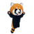 New RED PANDA HEADCOVER 11885-35DREDPANDA View 1
