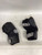 Used Warrior BURN Lacrosse Arm Pads/Guards Black MD 11851-S000048250 View 2